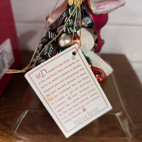 Fitz & Floyd rabbit ornament - Picture 12 of 12